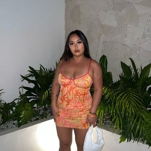 Zara knit mini dress